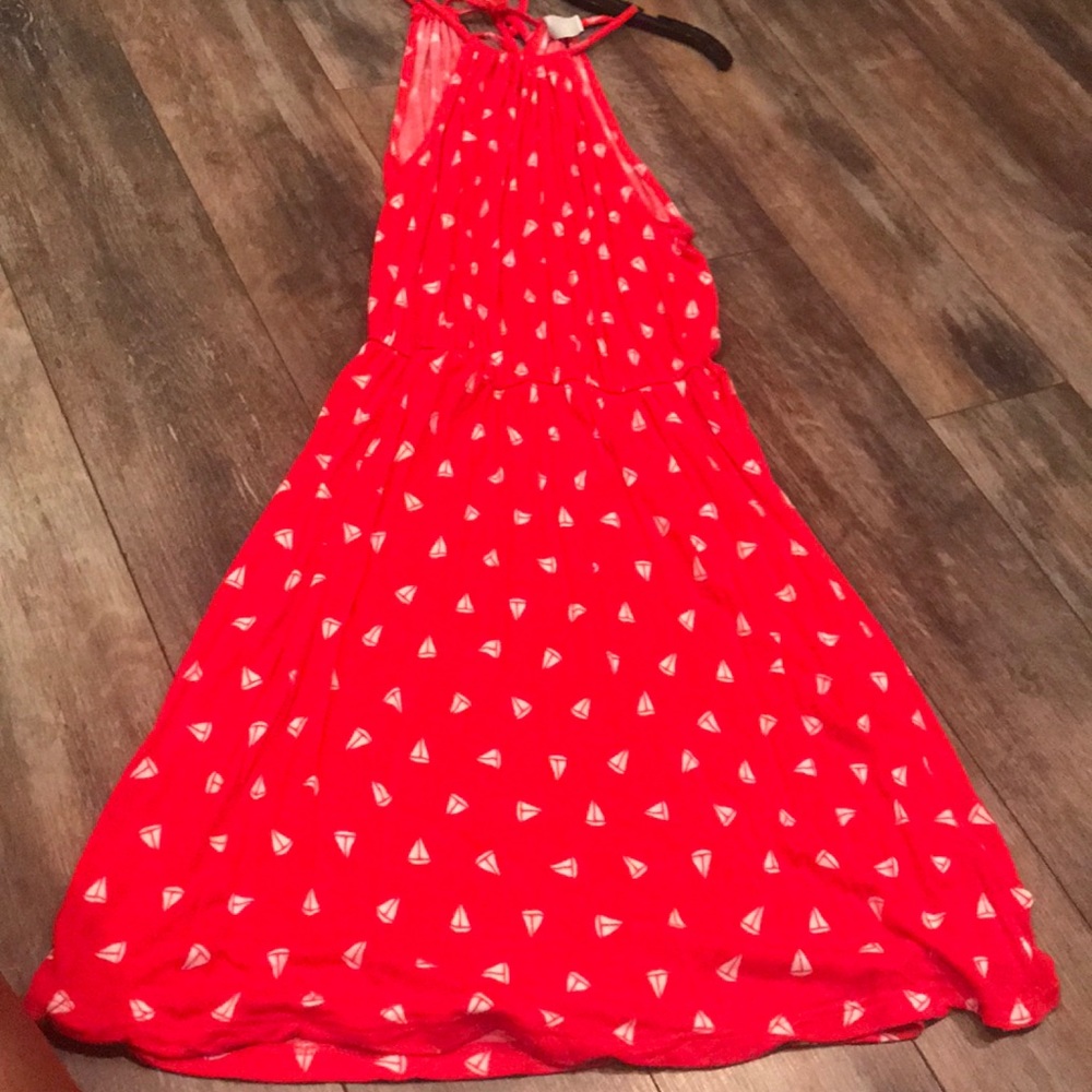 Red dress
